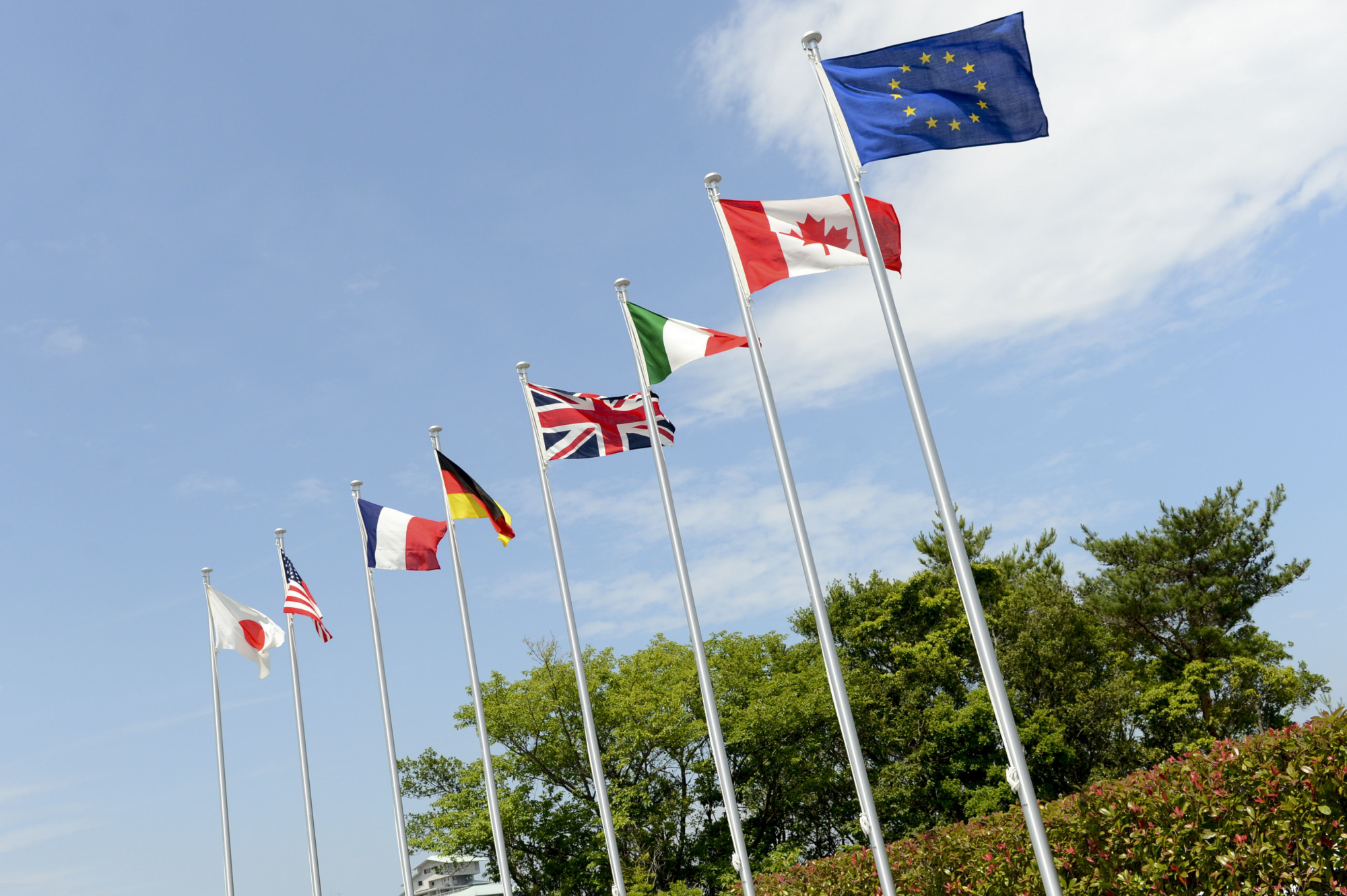 G7 Country Flags